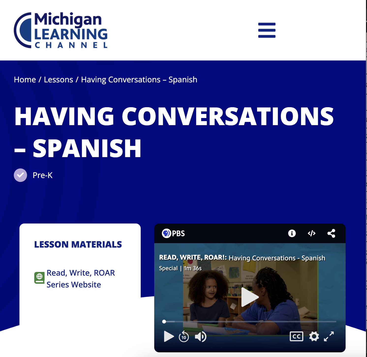 Having Conversations - Spanish